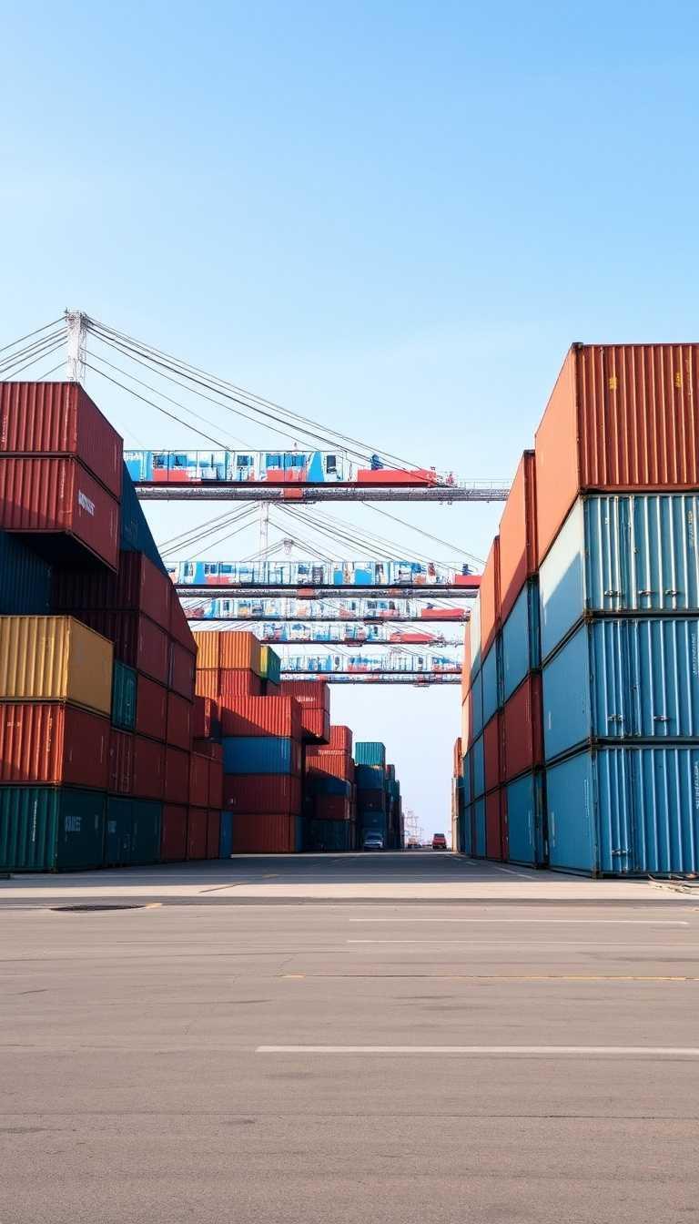 港口碼頭的集裝箱技術 進出口貨物的關鍵支撐